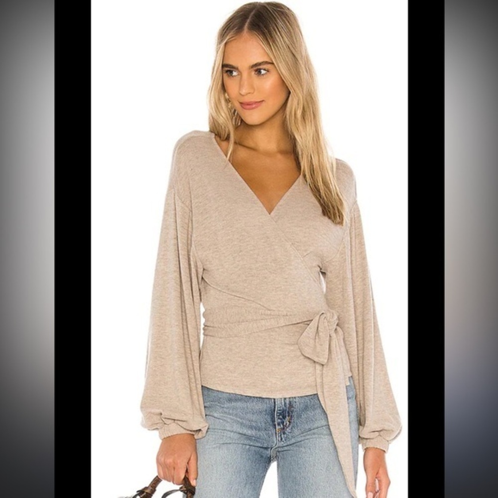 Majorelle Booker Wrap Sweater